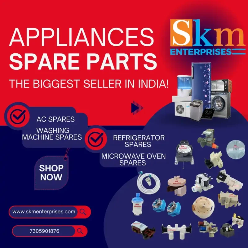 Appliances Spare Parts Shop in Virudhunagar Tamil Nadu – SKM Enterprises