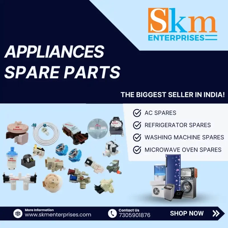 Appliances Spare Parts Shop in Virugambakkam, Chennai Tamil Nadu – SKM Enterprises (2)