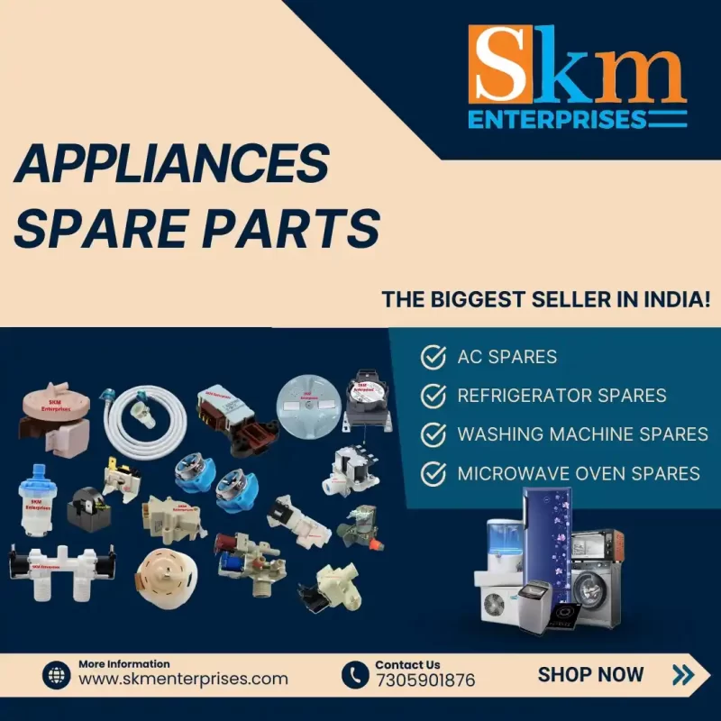 Appliances Spare Parts Shop in Virugambakkam, Chennai Tamil Nadu – SKM Enterprises