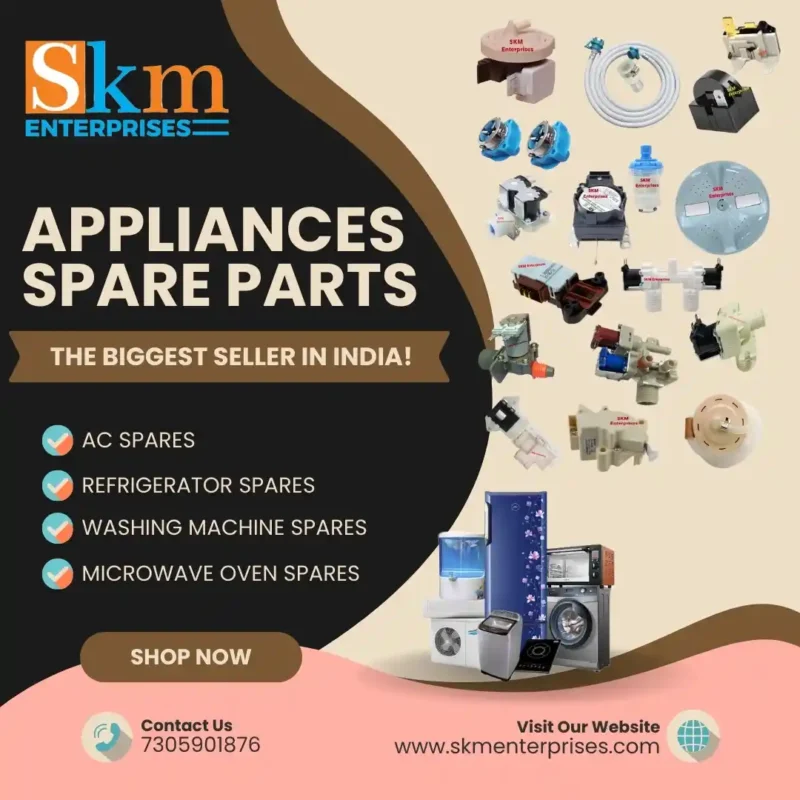 Appliances Spare Parts Shop in Wanaparthy Telangana – SKM Enterprises