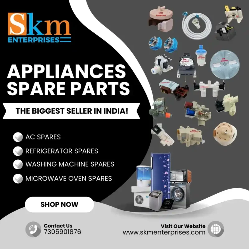 Appliances Spare Parts Shop in Wanaparthy Telangana – SKM Enterprises