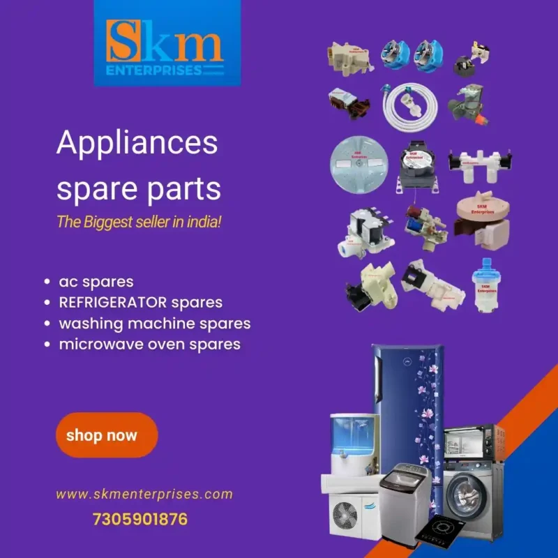 Appliances Spare Parts Shop in Wangoi Manipur – SKM Enterprises
