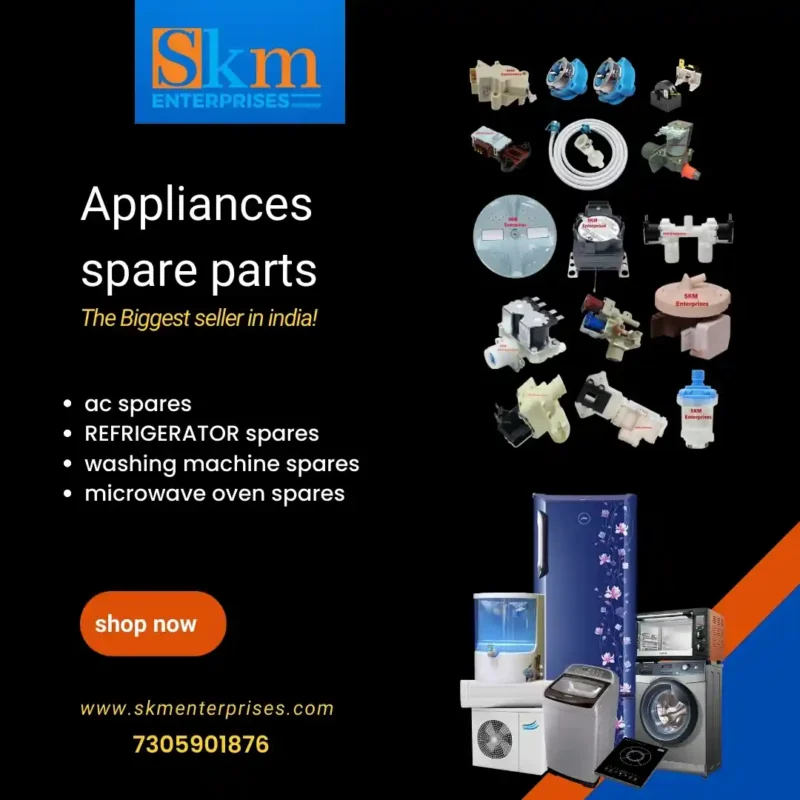 Appliances Spare Parts Shop in Wangoi Manipur – SKM Enterprises