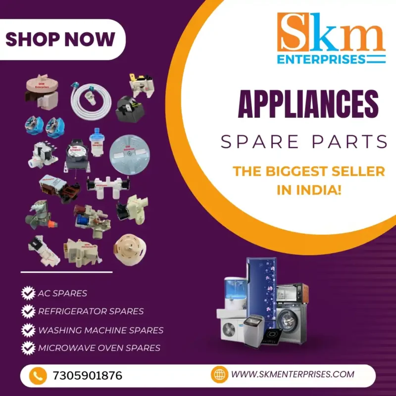 Appliances Spare Parts Shop in Wardha Maharashtra – SKM Enterprises