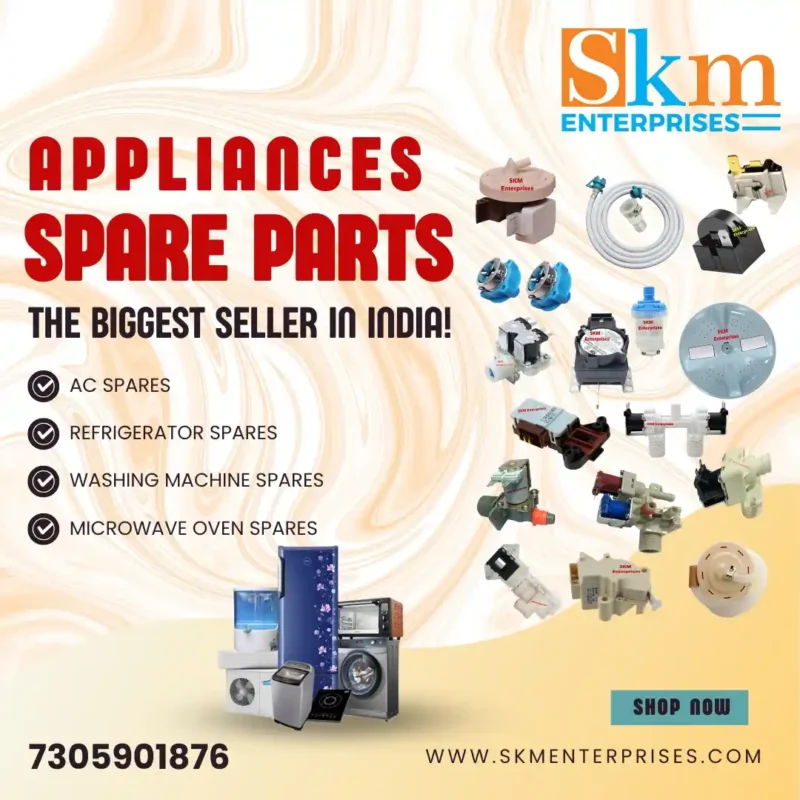 Appliances Spare Parts Shop in Wardha Maharashtra – SKM Enterprises