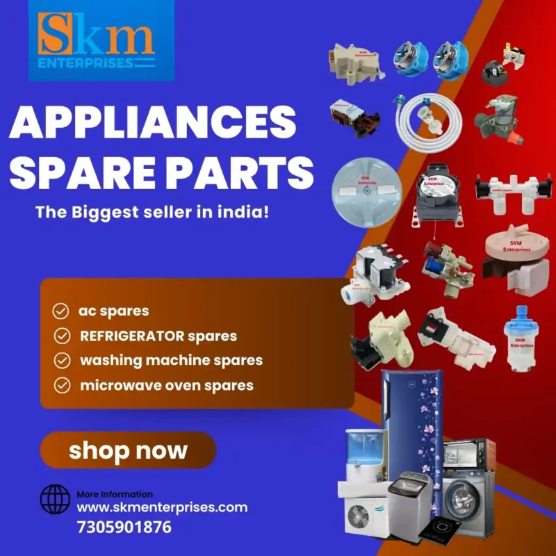 Appliances Spare Parts Shop in West Jaintia Hills – SKM Enterprises