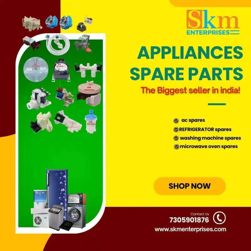 Appliances Spare Parts Shop in Wokha Nagaland – SKM Enterprises