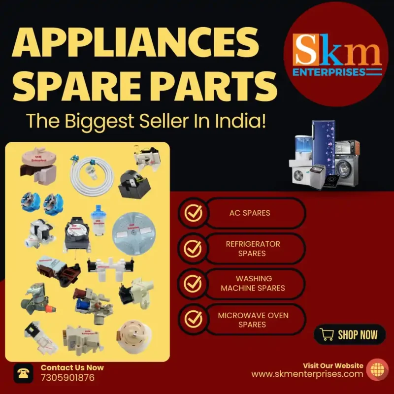 Appliances Spare Parts Shop in Yadadri Bhuvanagiri Telangana – SKM Enterprises