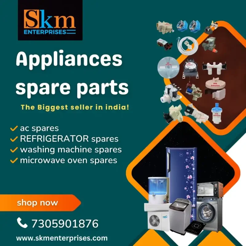 Appliances Spare Parts Shop in Vijayapura Karnataka – SKM Enterprises