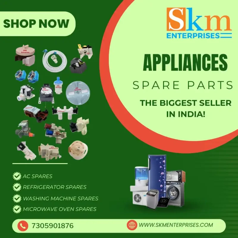 Appliances Spare Parts Shop in Yavatmal Maharashtra – SKM Enterprises