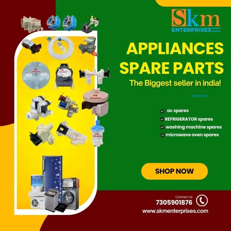 Appliances Spare Parts Shop in Zunheboto Nagaland – SKM Enterprises