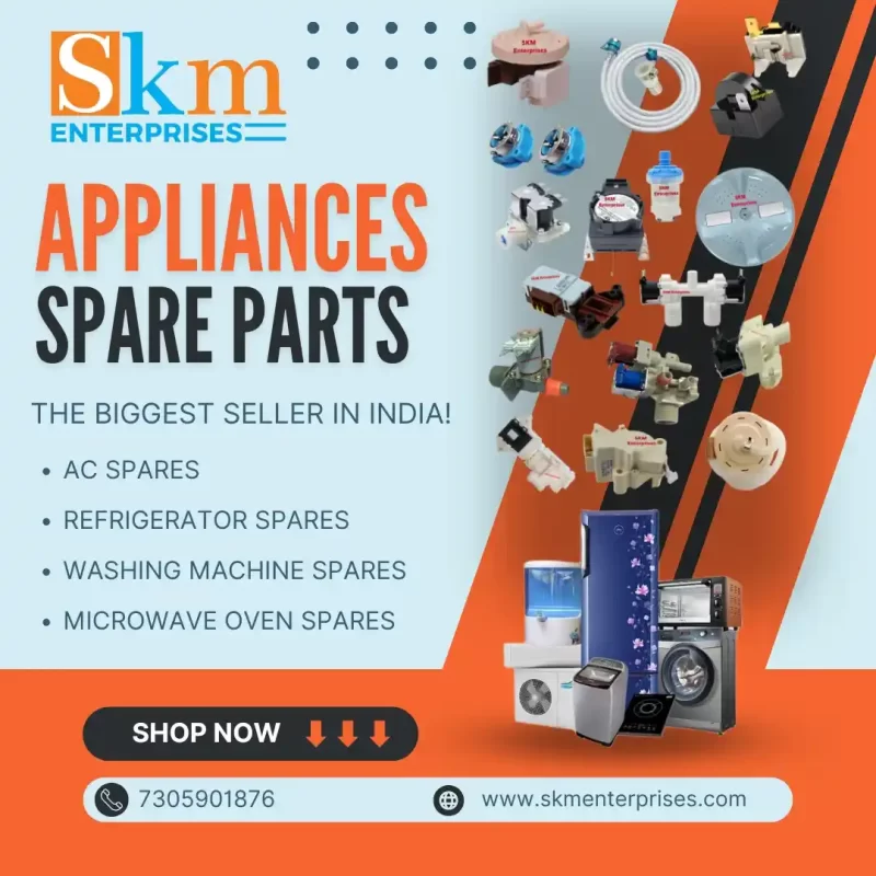 Appliances Spare Parts Shop in urajpur Chhattisgarh – SKM Enterprises