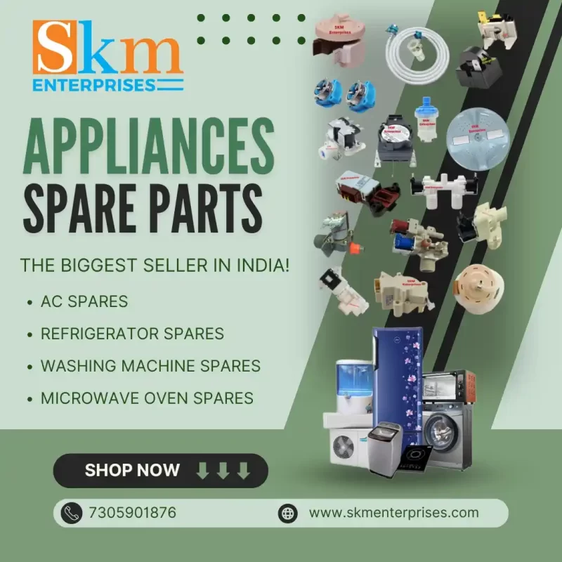 Appliances Spare Parts Shop in urajpur Chhattisgarh – SKM Enterprises