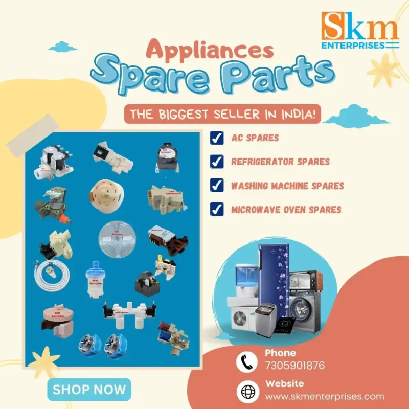 Washing Machine Spare Parts Shop in Dr. B.R. Ambedkar Konaseema Andhra Pradesh