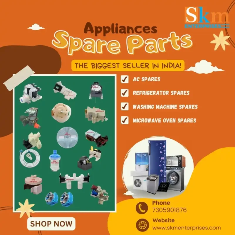 Washing Machine Spare Parts Shop in East Godavari Andhra Pradesh