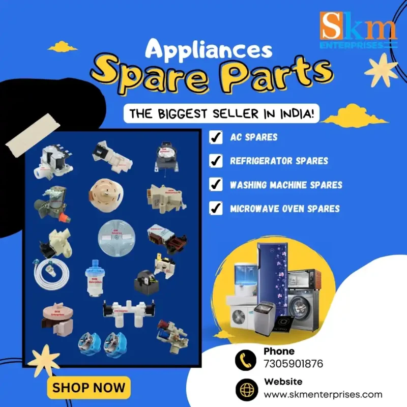 Washing Machine Spare Parts Shop in Eluru Andhra Pradesh