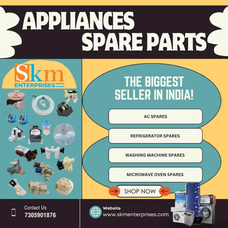 Washing Machine Spare Parts Shop in Goa