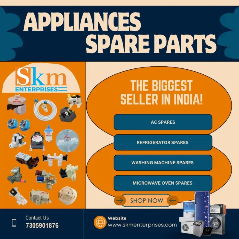 Washing Machine Spare Parts Shop in Goa