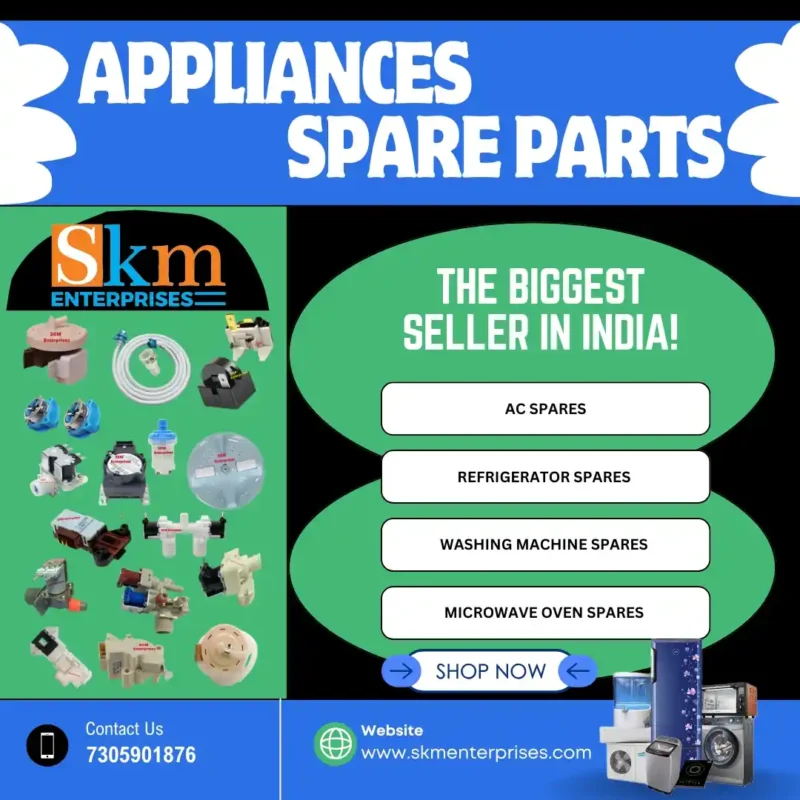 Washing Machine Spare Parts Shop in Gujarat