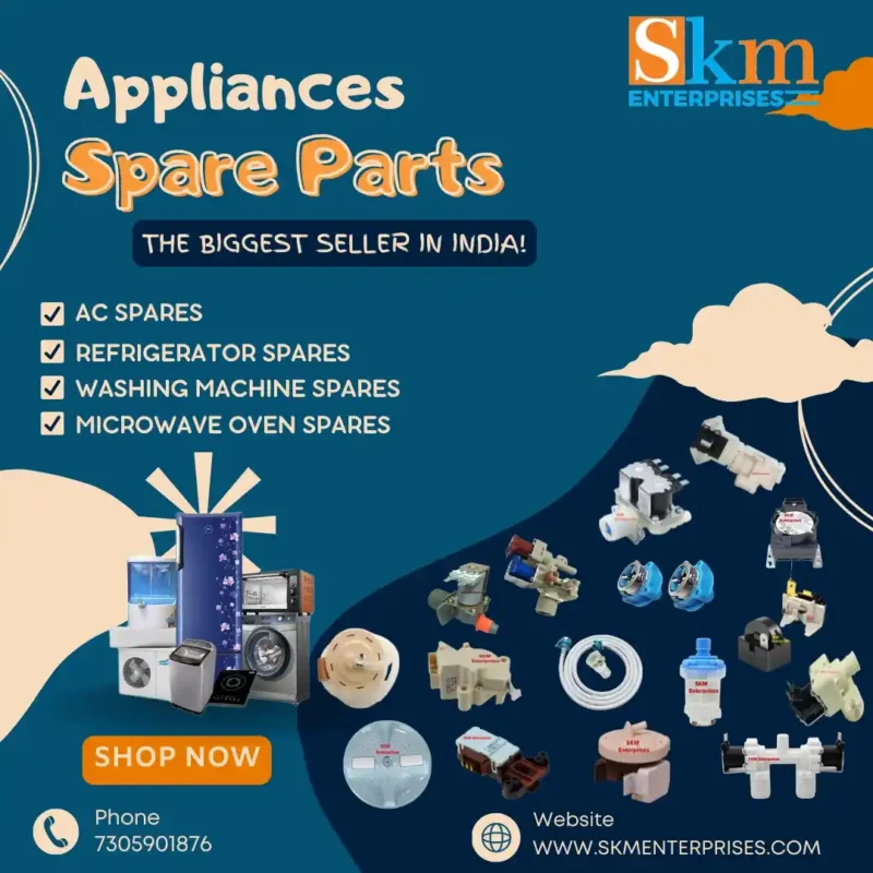 Washing Machine Spare Parts Shop in Guntur Andhra Pradesh