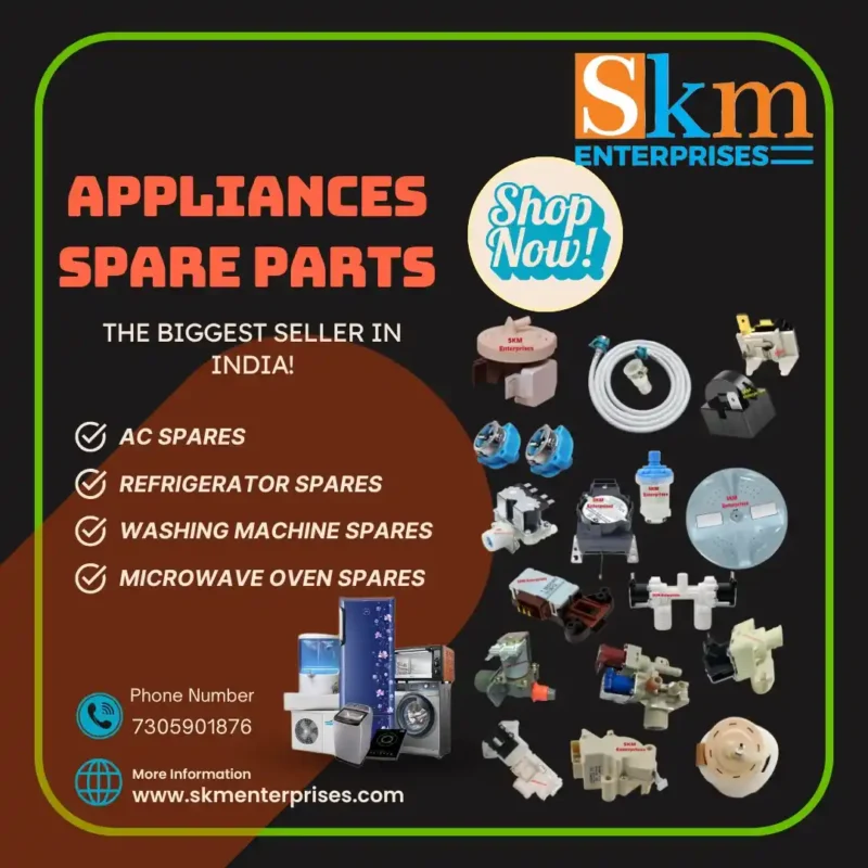 Washing Machine Spare Parts Shop in Kamarajapuram