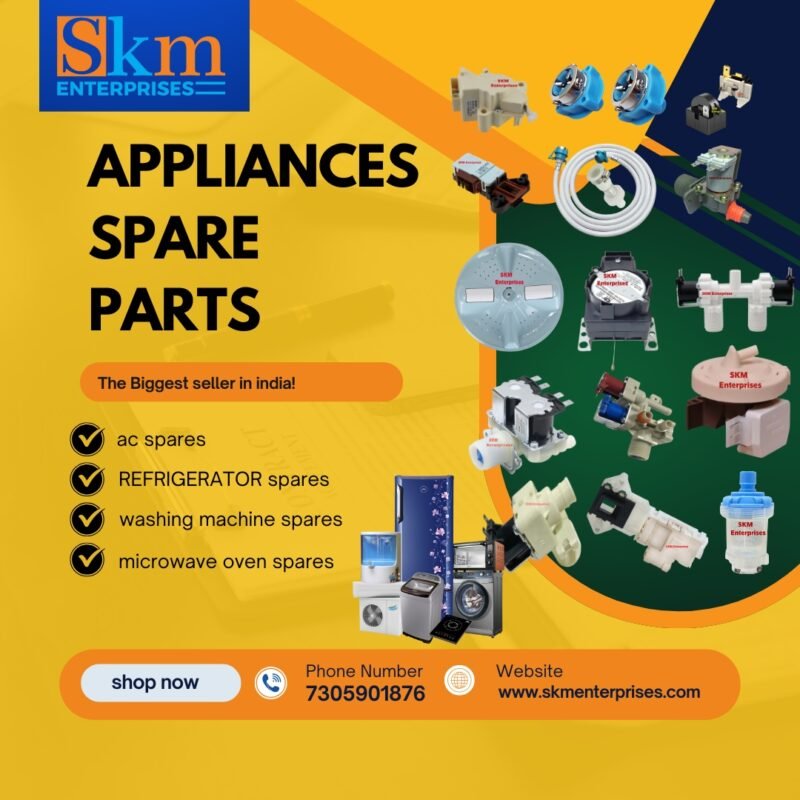 Washing Machine Spare Parts Shop in Pulianthope Chennai Tamil Nadu – SKM Enterprises