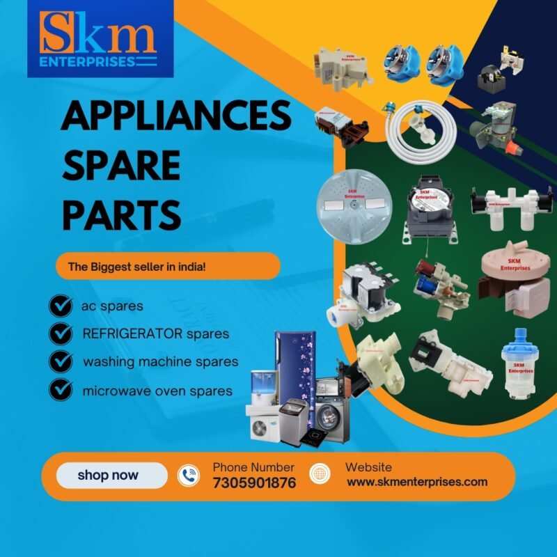 Washing Machine Spare Parts Shop in Pulianthope Chennai Tamil Nadu – SKM Enterprises