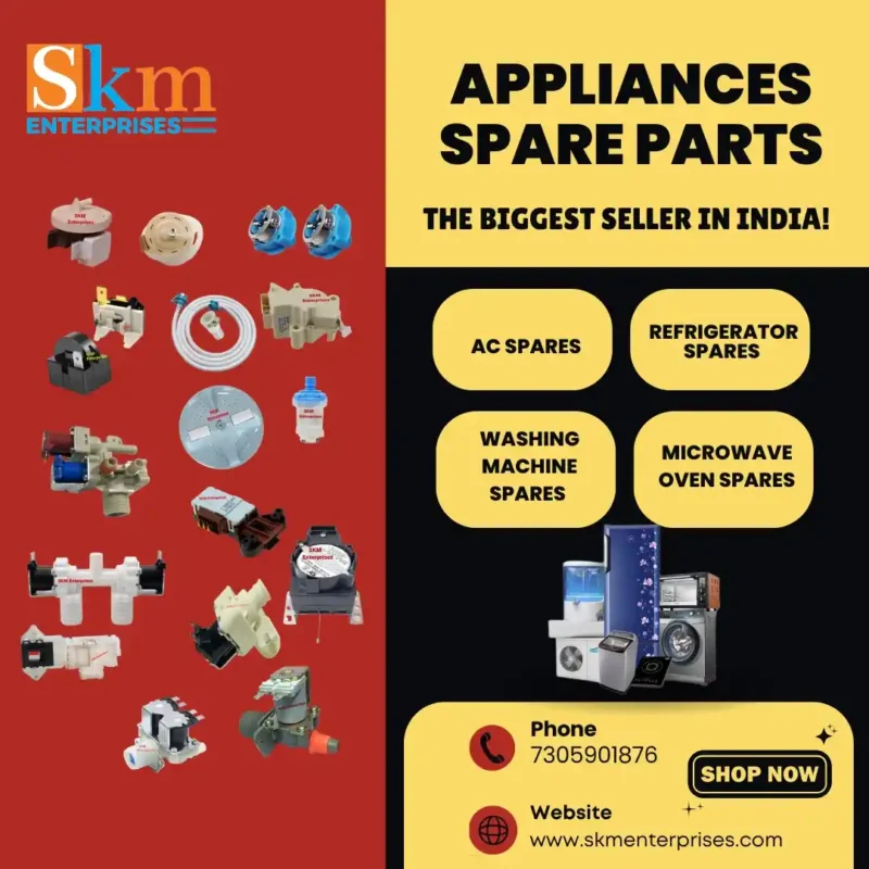 Washing Machine Spare Parts Shop in Telangana