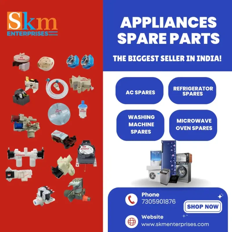 Washing Machine Spare Parts Shop in Tripura