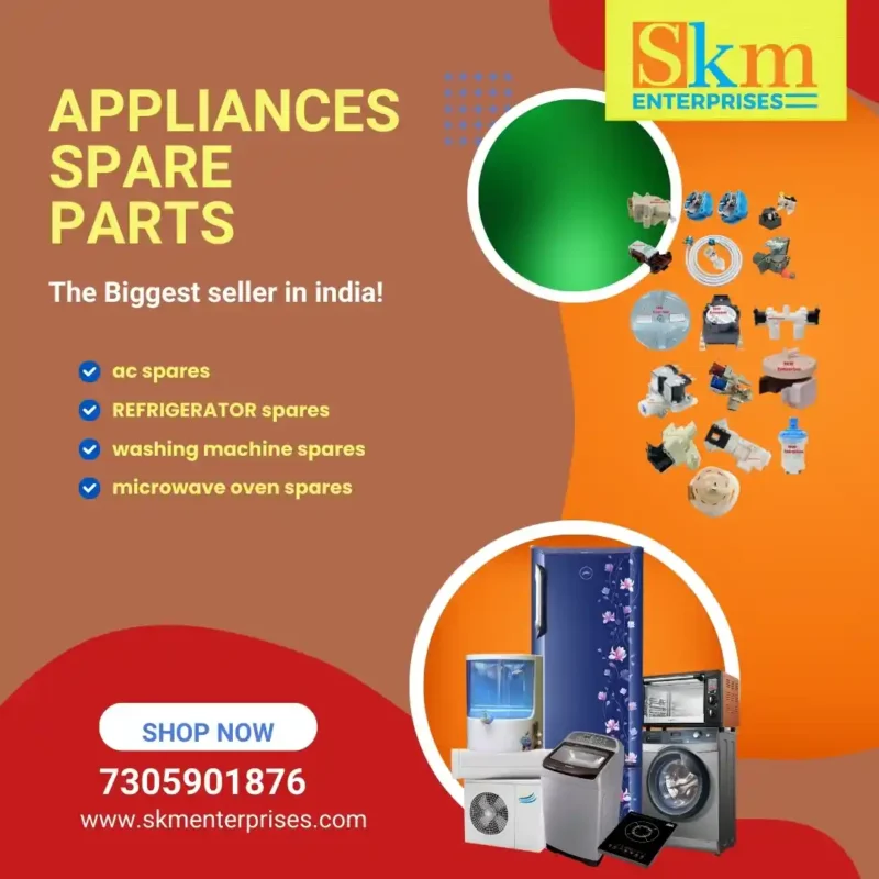 Washing Machine Spare Parts Shop in Varadharajapuram