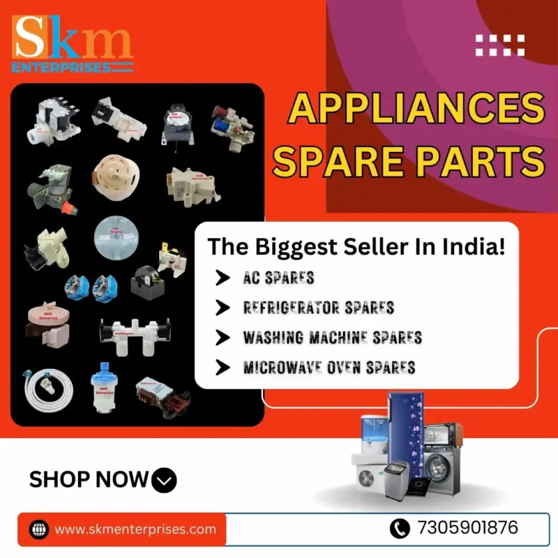 Washing Machine Spare Parts Shop in West Bengal