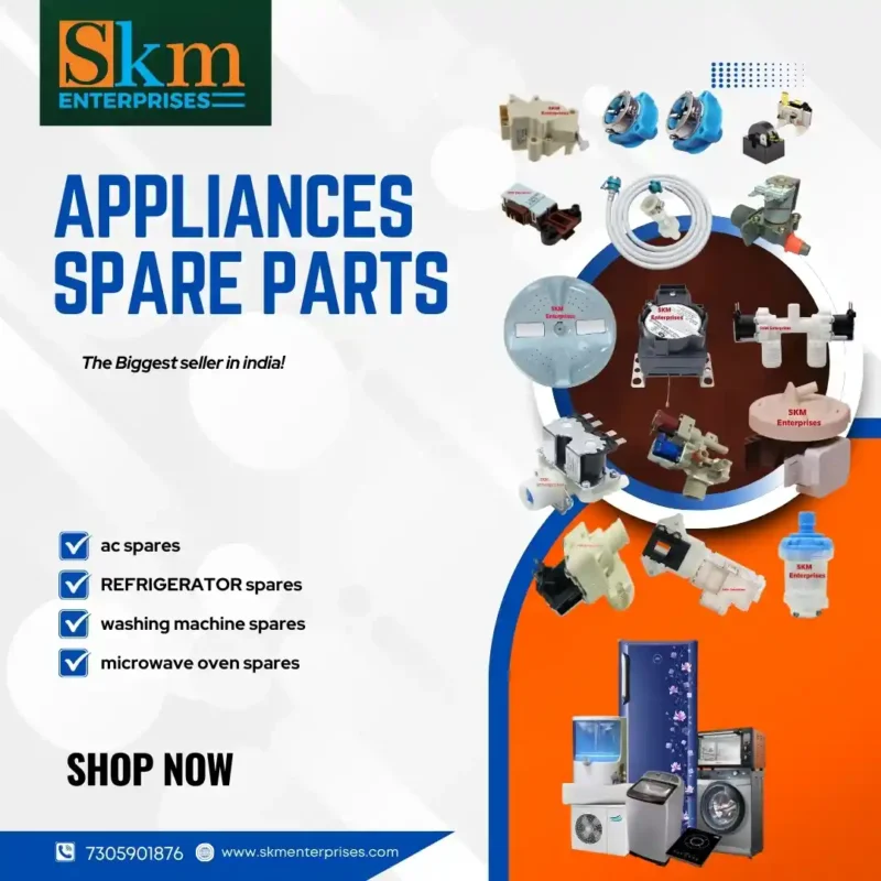 Appliances Spare Parts Shop in Vakadu, Andhra Pradesh