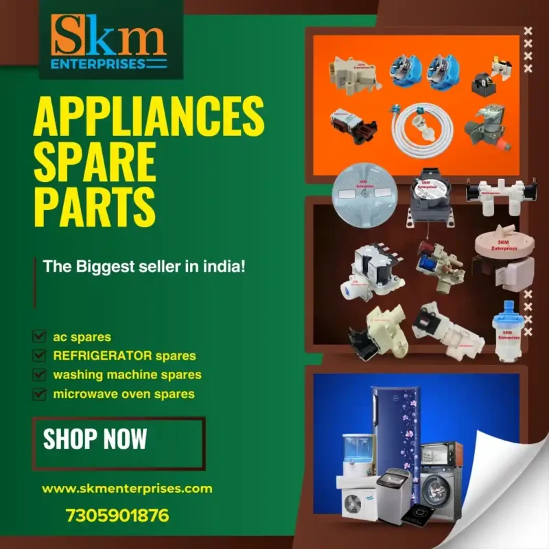 Appliances Spare Parts Shop in Vakadu, Andhra Pradesh