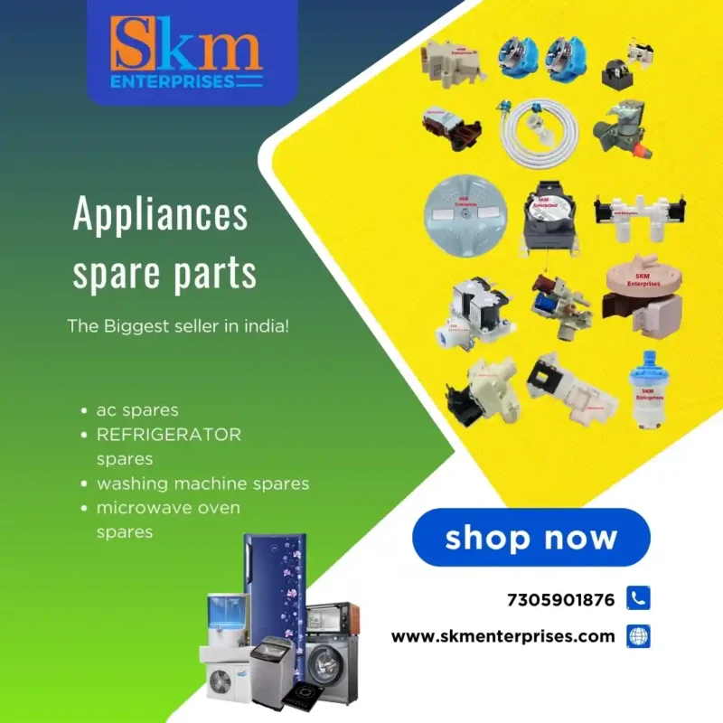 Washing Machine Spare Parts Shop in Chennai Tamil Nadu