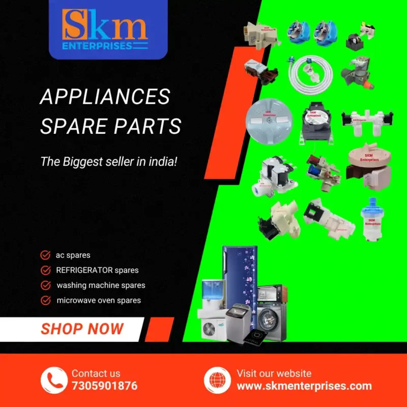 Washing Machine Spare Parts Shop in Coimbatore Tamil Nadu