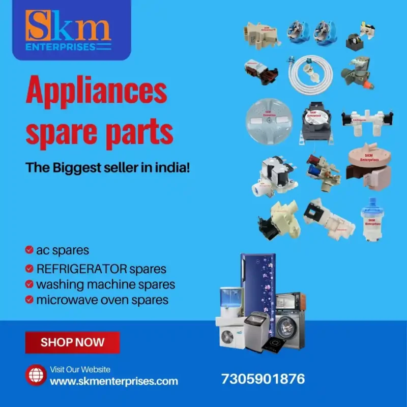 Washing Machine Spare Parts Shop in Dharmapuri Tamil Nadu