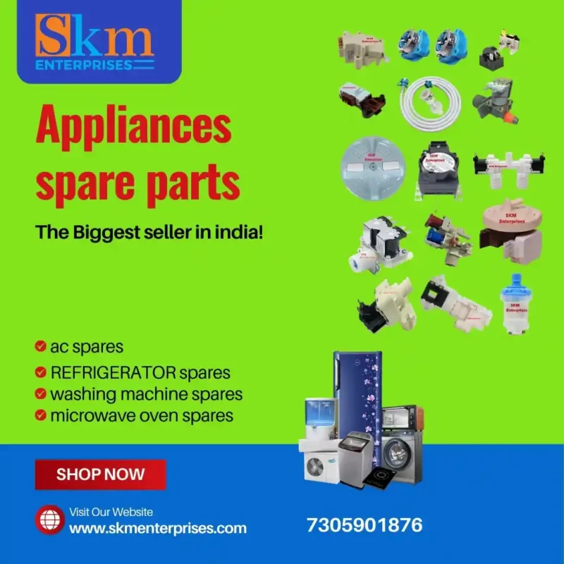 Washing Machine Spare Parts Shop in Dharmapuri Tamil Nadu