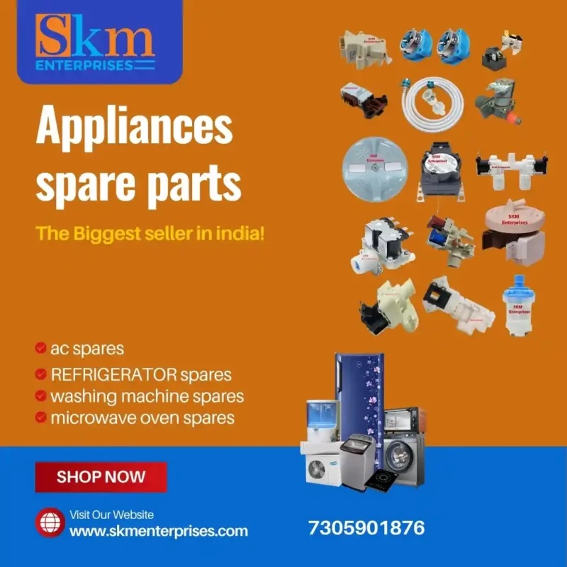 Washing Machine Spare Parts Shop in Erode Tamil Nadu