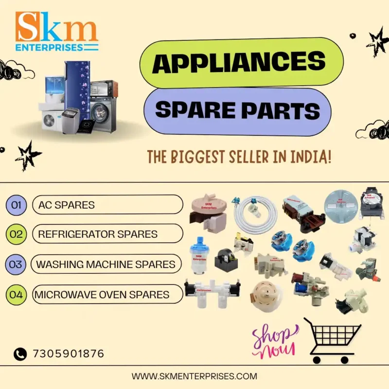 Washing Machine Spare Parts Shop in Gandhinagar Gujarat