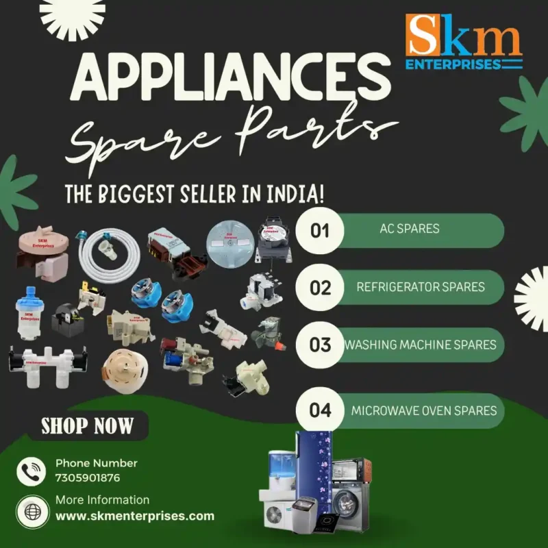 Washing Machine Spare Parts Shop in Gandhinagar Gujarat