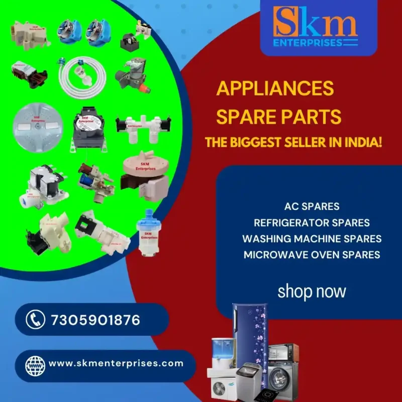 Washing Machine Spare Parts Shop in Hyderabad Telangana
