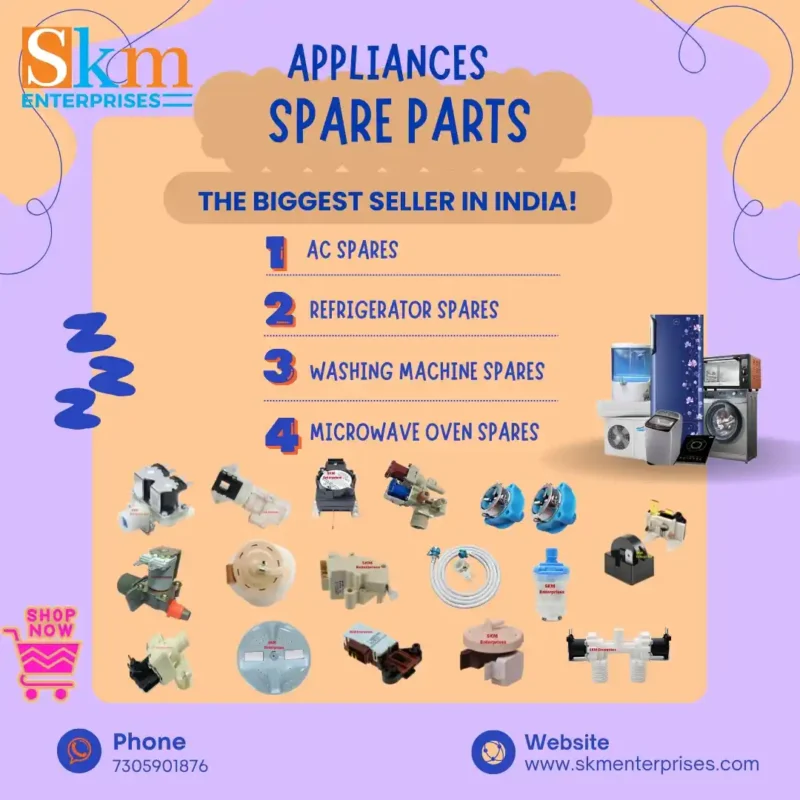 Washing Machine Spare Parts Shop in Kheda Gujarat