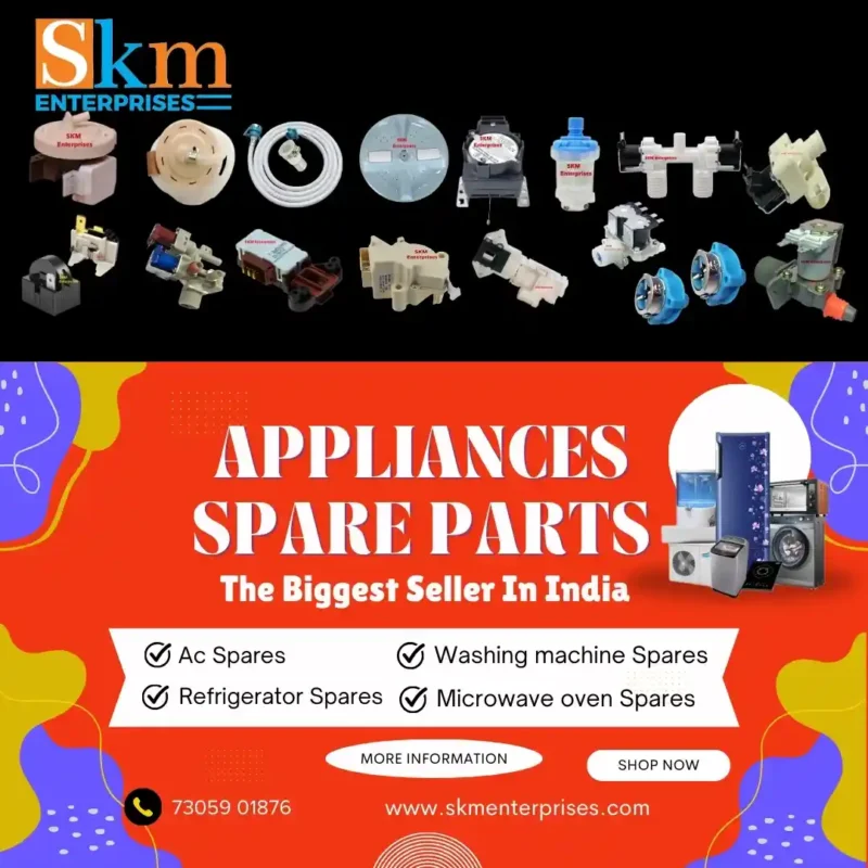 Washing Machine Spare Parts Shop in Kumuram Bheem Asifabad Telangana