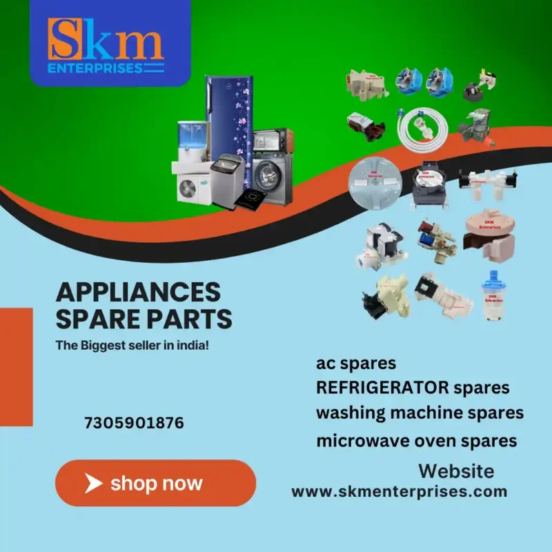 Washing Machine Spare Parts Shop in Namakkal Tamil Nadu