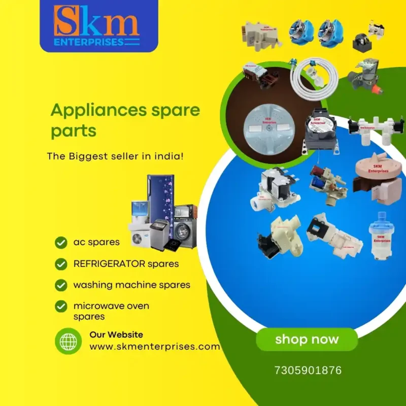 Washing Machine Spare Parts Shop in Shahadara Delhi