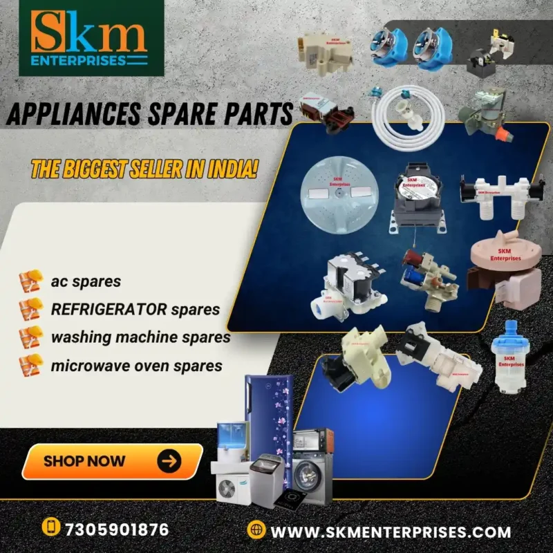 Washing Machine Spare Parts Shop in Surendranagar Gujarat