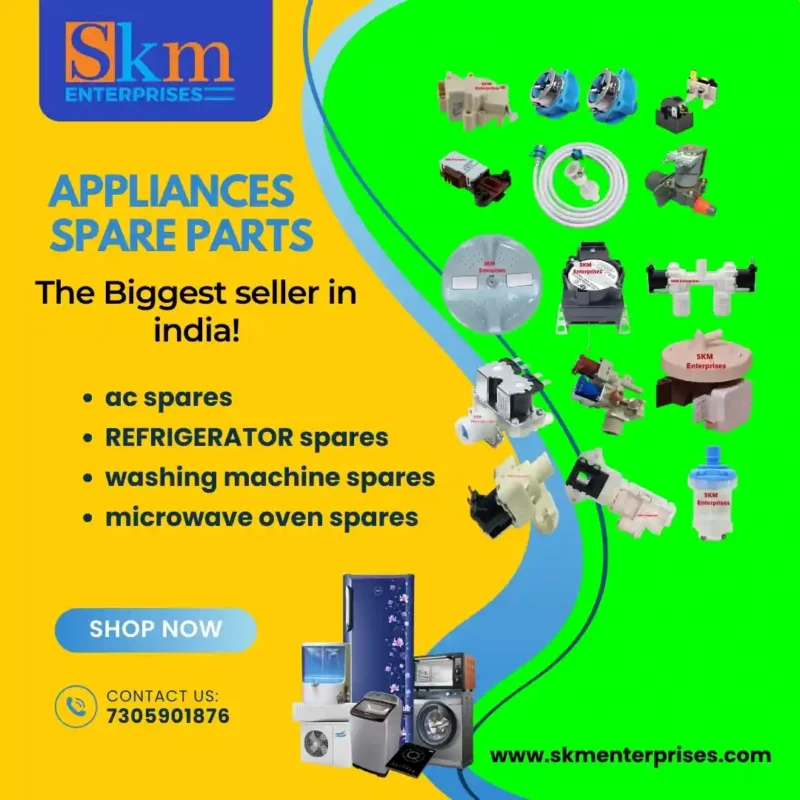Washing Machine Spare Parts Shop in Thiruvallur Tamil Nadu