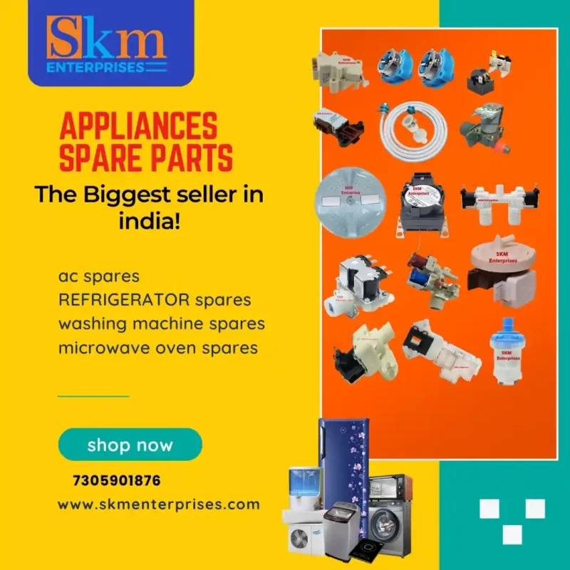 Washing Machine Spare Parts Shop in Thiruvarur Tamil Nadu