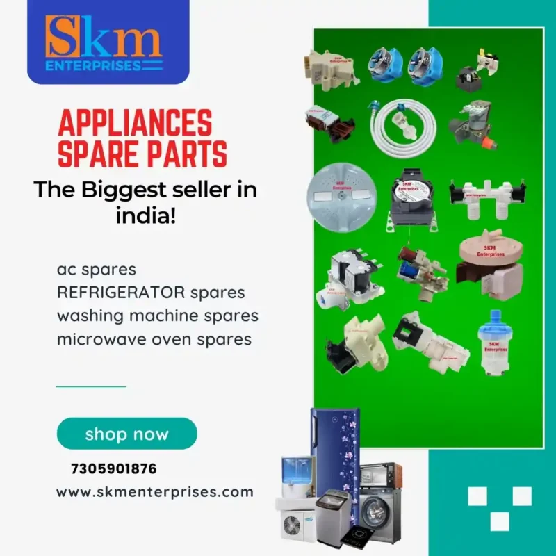 Washing Machine Spare Parts Shop in Thiruvarur Tamil Nadu