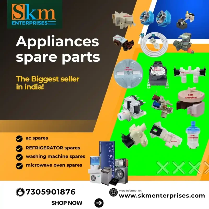 Washing Machine Spare Parts Shop in Vadodara Gujarat